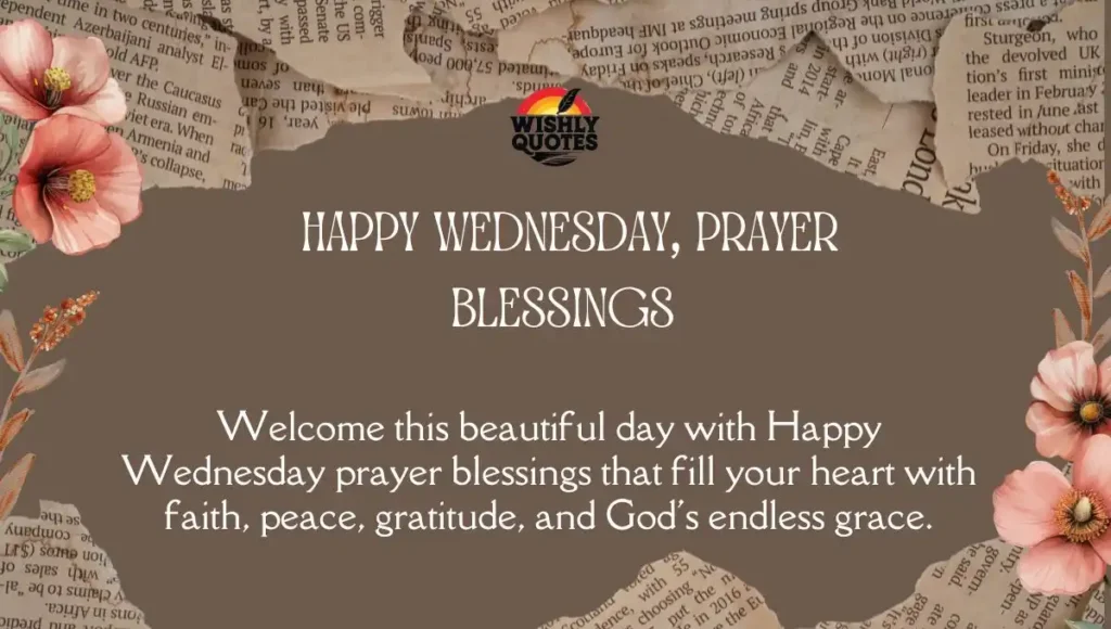 Happy Wednesday, Prayer Blessings