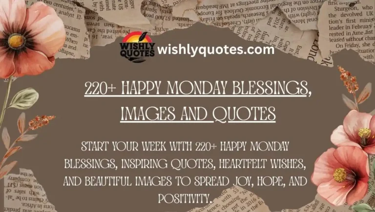 220+ Happy Monday Blessings, Images and Quotes