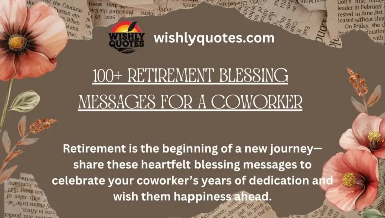 100+ Retirement Blessing Messages for a Coworker