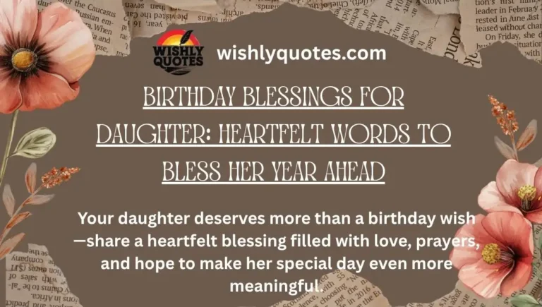 Birthday Blessings for Daughter: Heartfelt Words to Bless Her Year Ahead
