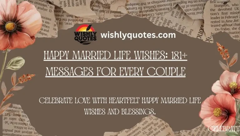 Happy Married Life Wishes: 181+ Messages for Every Couple