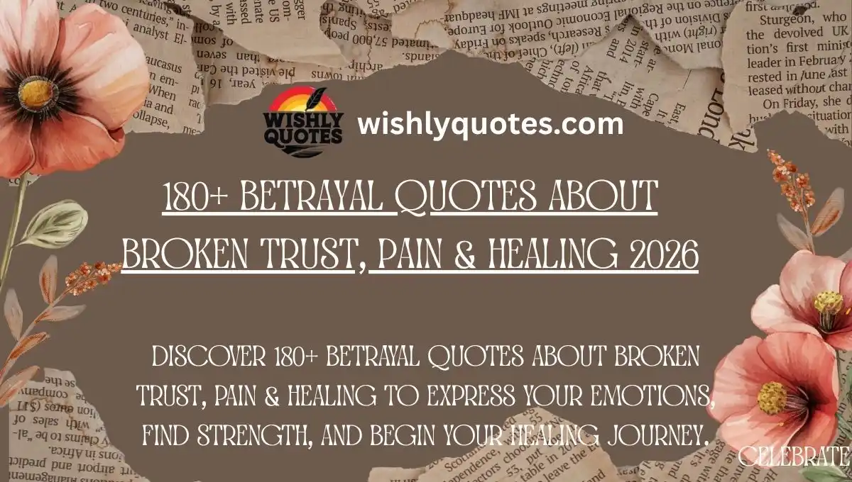 180+ Betrayal Quotes About Broken Trust, Pain & Healing 2026