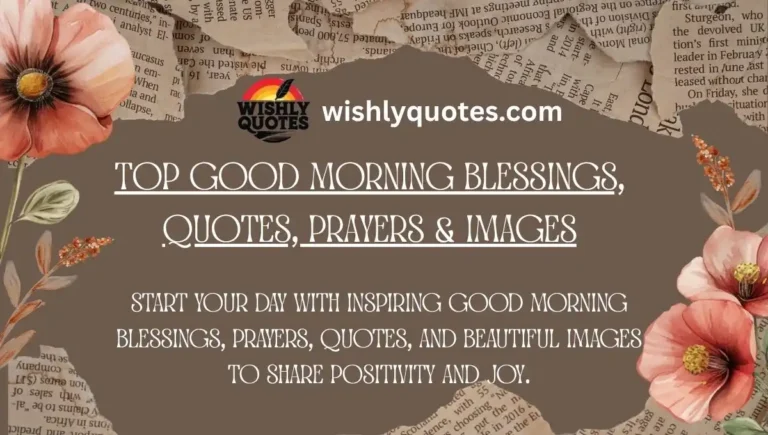 Top Good Morning Blessings, Quotes, Prayers & Images