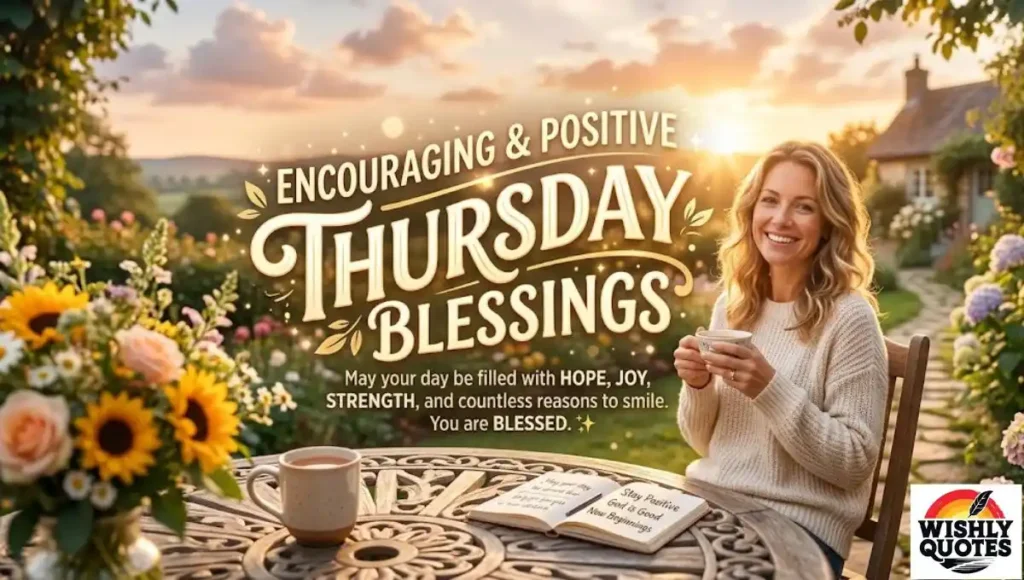 Encouraging & Positive Thursday Blessings