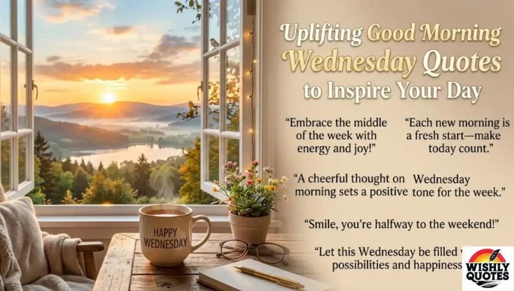 Uplifting Good Morning Wednesday Quotes to Inspire Your Day