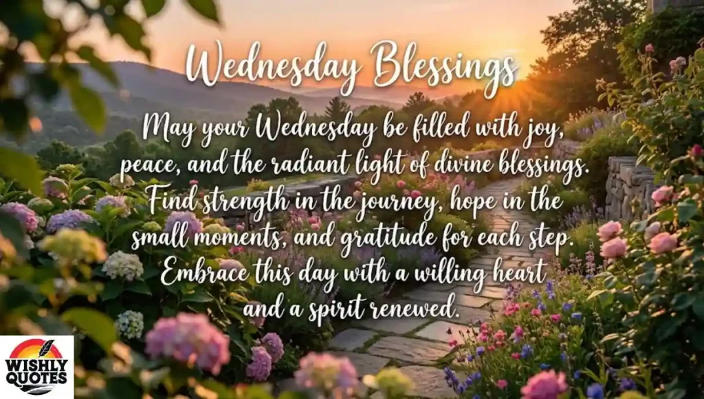 Wednesday Blessings Quotes