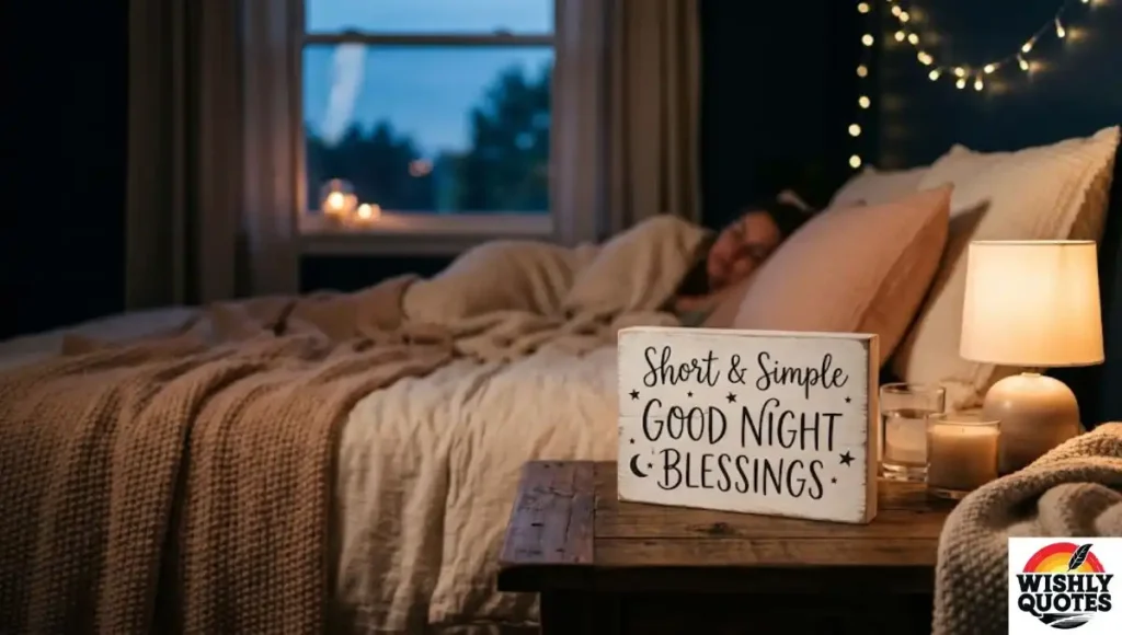 Short & Simple Good Night Blessings