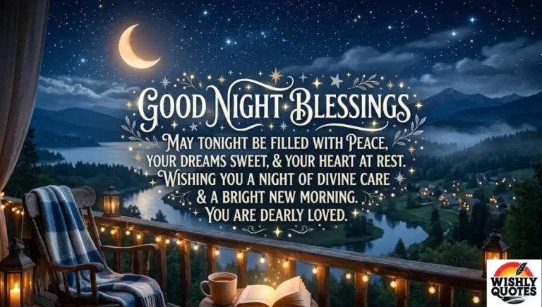 Good Night Blessings, Messages & Quotes To Share Tonight