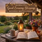 100 Beautiful Good Evening Blessings, Quotes & Images