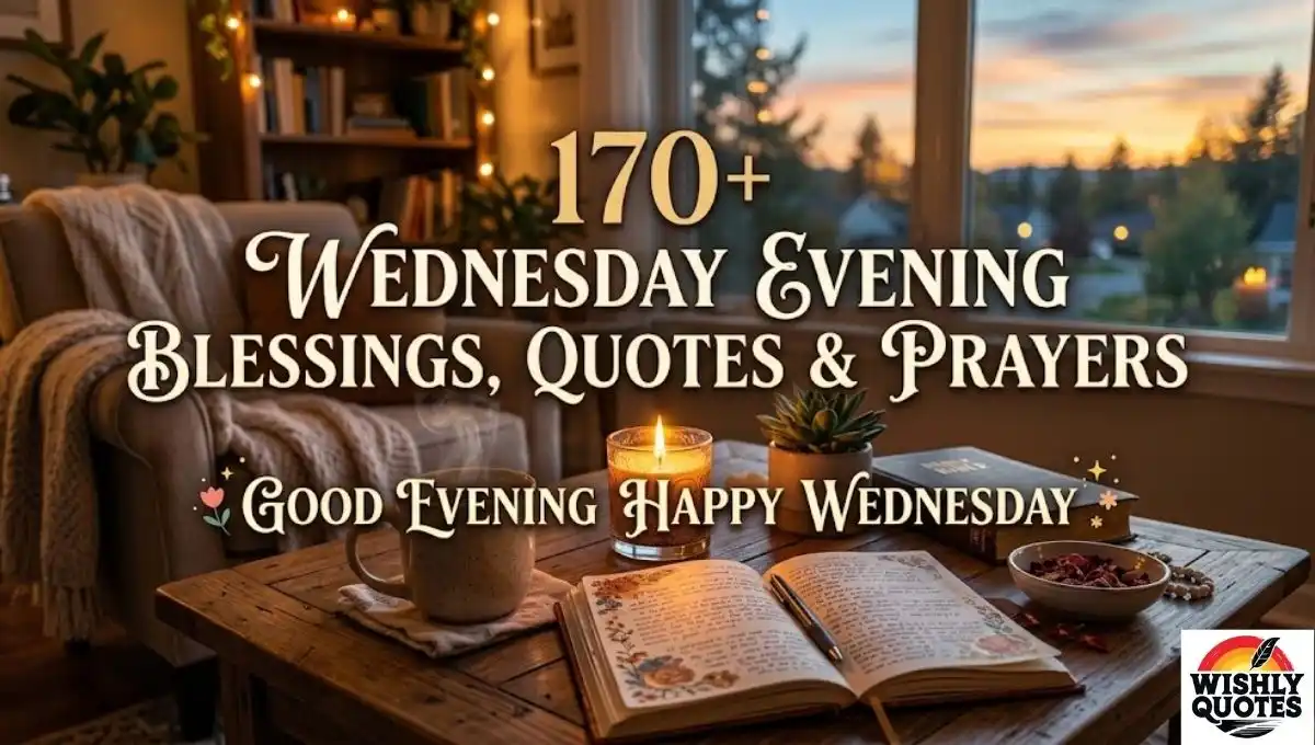 170+ Wednesday Evening Blessings, Quotes and Prayers: Good Evening Happy Wednesday