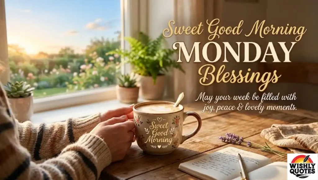 Sweet Good Morning Monday Blessings