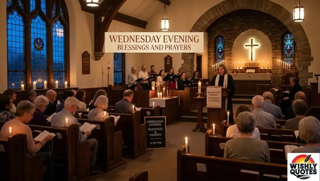 Wednesday Evening Blessings and Prayers
