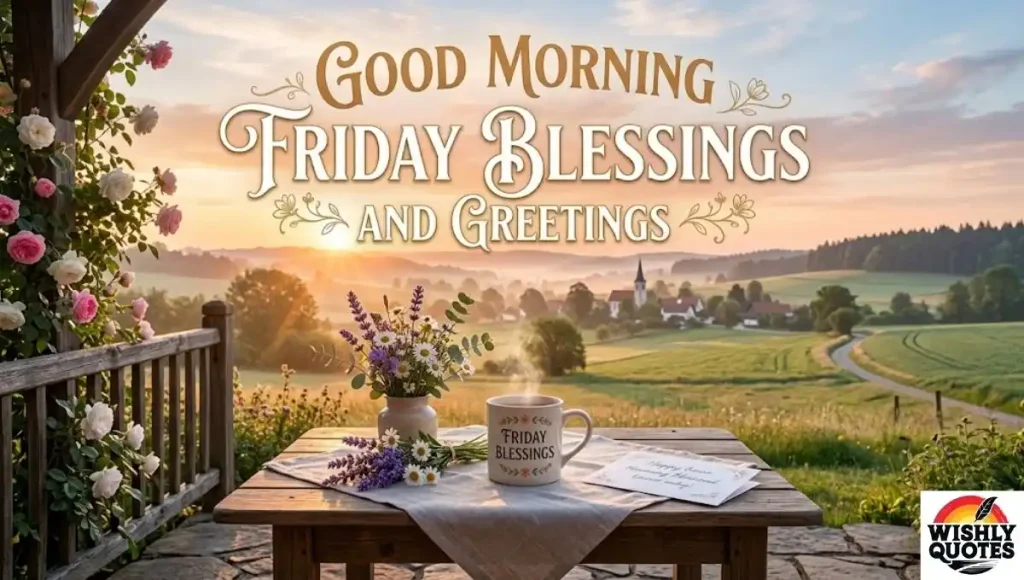 Good Morning Friday Blessings and Greetings