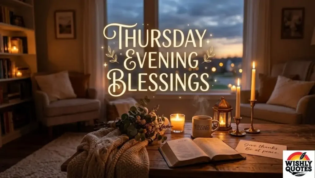 Thursday Evening Blessings