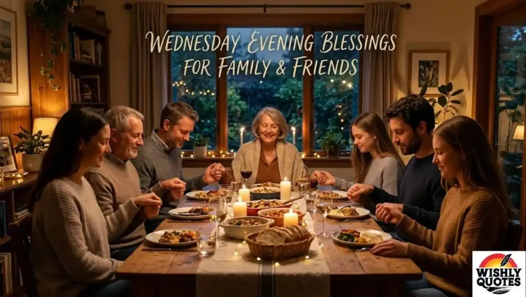 Wednesday Evening Blessings for Family and Friends