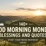 140+ Good Morning Monday Blessings and Quotes (2026)