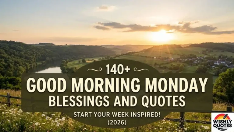 140+ Good Morning Monday Blessings and Quotes (2026)