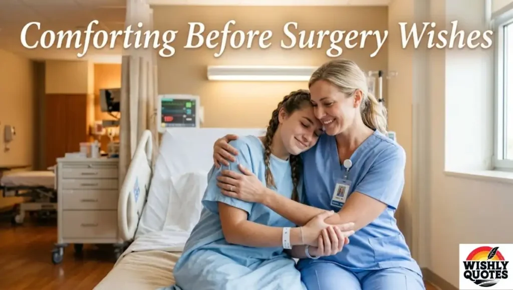 Comforting Before Surgery Wishes