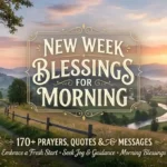 New Week Blessings for Morning: 170+ Prayers, Quotes & Messages