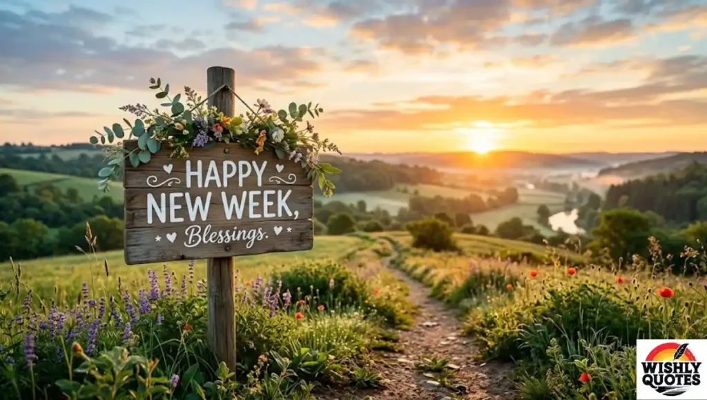 Happy New Week, Blessings