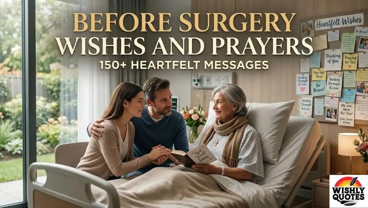 Before Surgery Wishes and Prayers: 150+ Heartfelt Messages