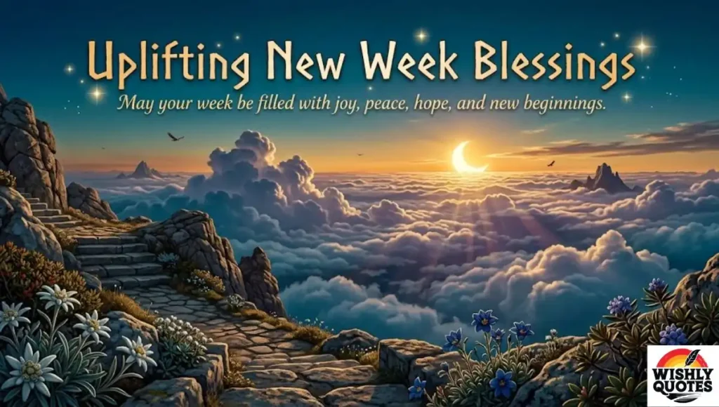 Uplifting New Week Blessings