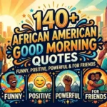140+ African American Good Morning Quotes: Funny, Positive, Powerful & for Friends