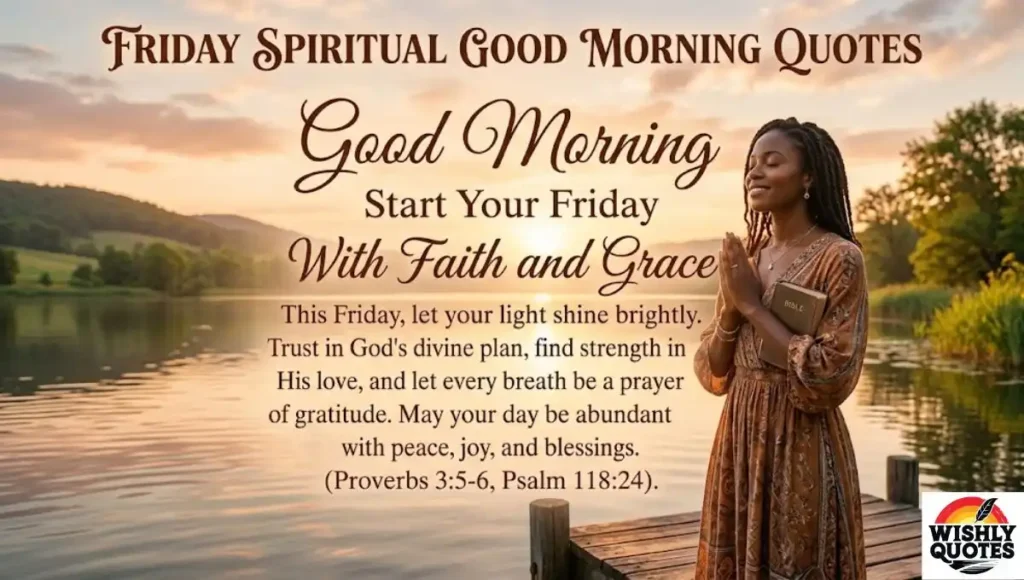 Friday Spiritual African American Good Morning Quotes