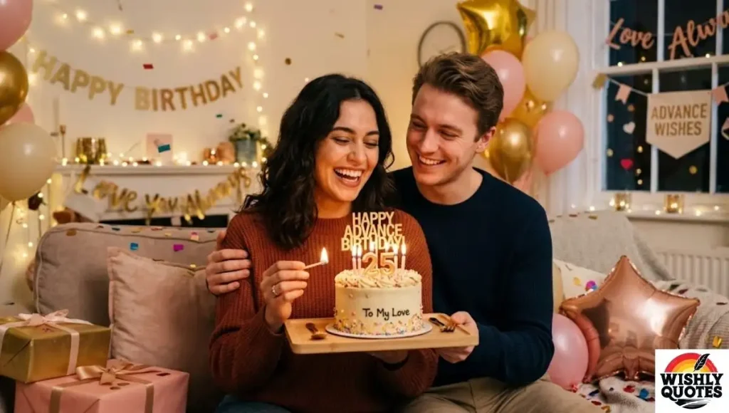 Advance Birthday Wishes for Girlfriend / Boyfriend