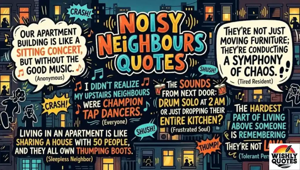 Noisy Neighbours Quotes