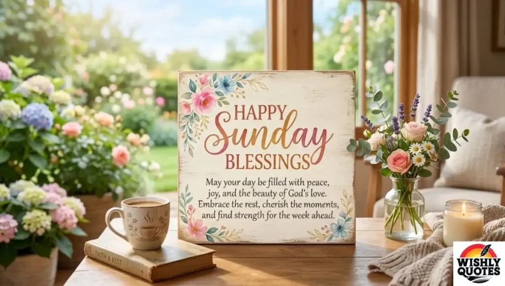 Happy Sunday Blessings Quotes