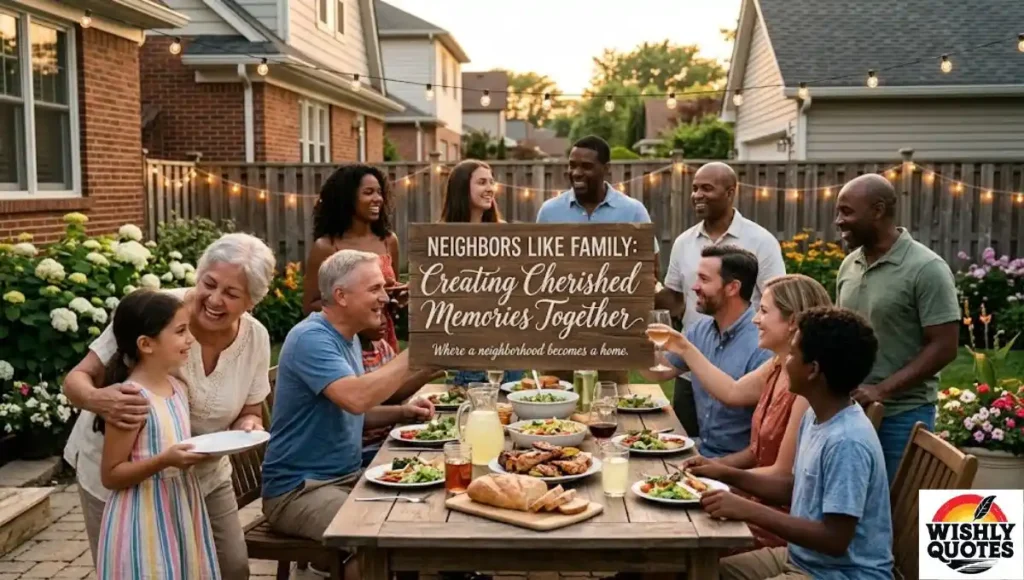 Neighbors Like Family Quotes