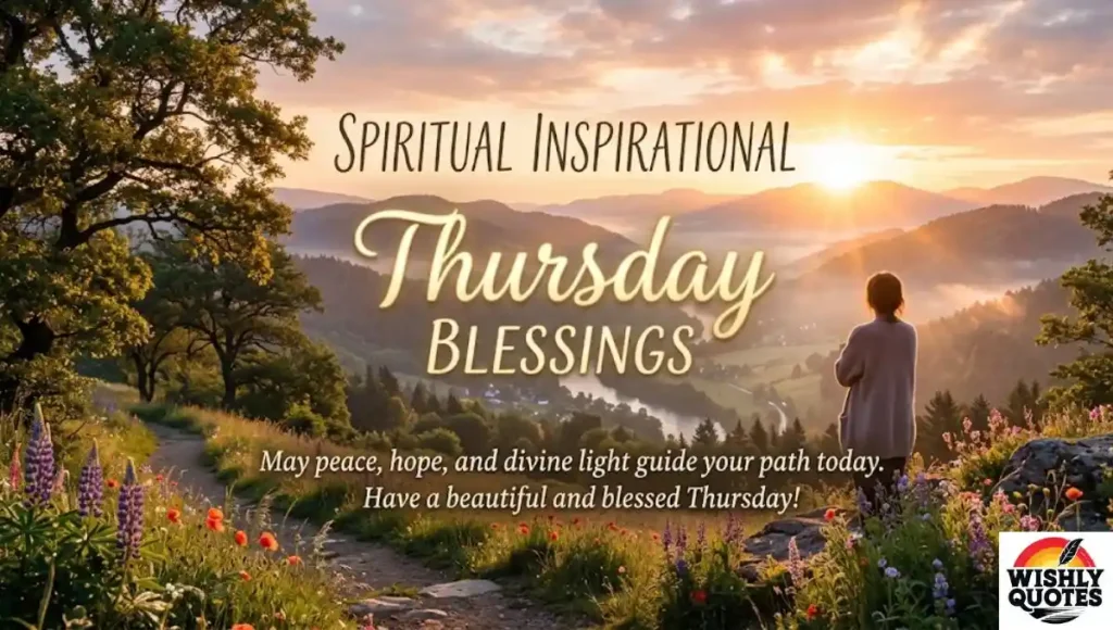 Spiritual Inspirational Thursday Blessings