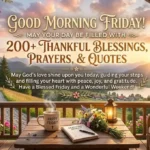 200+ Thankful Good Morning Friday Blessings, Prayers, Quotes & Images