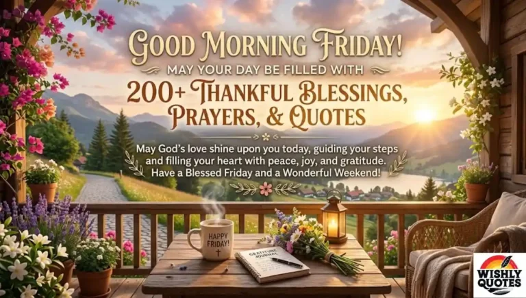 200+ Thankful Good Morning Friday Blessings, Prayers, Quotes & Images