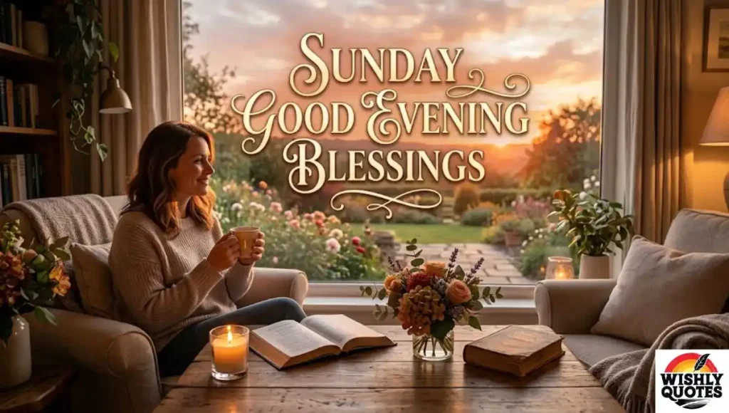 Sunday Good Evening Blessings
