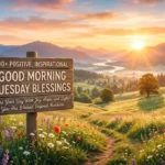200+ Positive, Inspirational Good Morning Tuesday Blessings