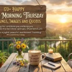 170+ Happy Good Morning Thursday Blessings, Images and Quotes