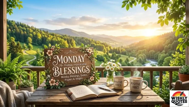 170+ Positive, Inspirational Monday Blessings, Quotes, Prayers & Images