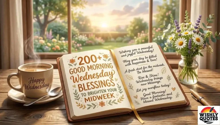 200+ Good Morning Wednesday Blessings to Brighten Your Midweek