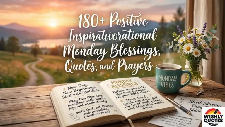 180+ Positive Inspirational Monday Blessings, Quotes, and Prayers