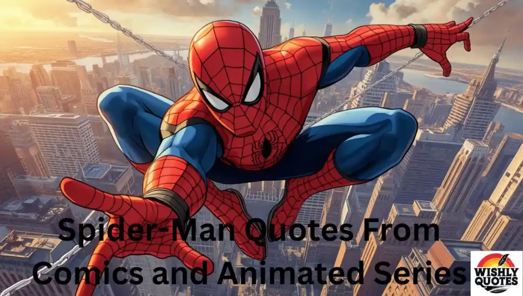 Spider-Man Quotes From Comics and Animated Series