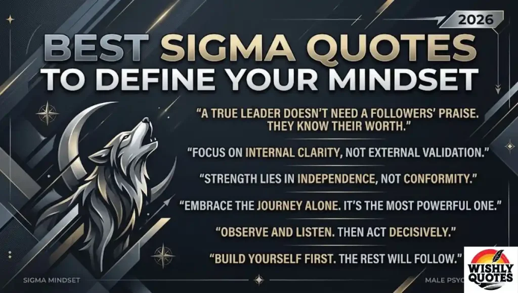 Best Sigma Quotes to Define Your Mindset (2026)