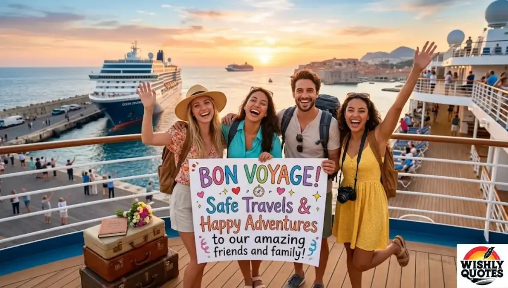 Bon Voyage Wishes for Friends and Family