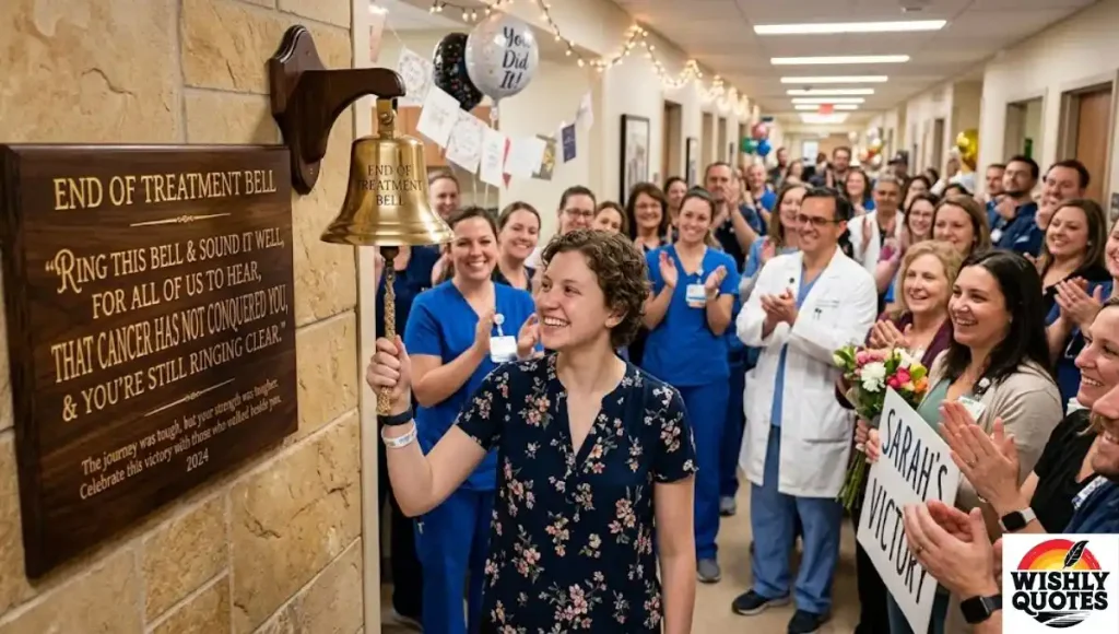 Classic and Traditional End of Treatment Bell Quotes