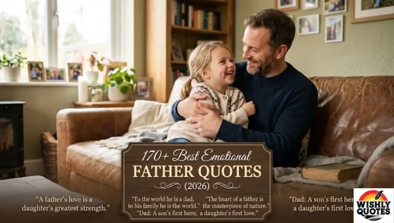 170+ Best Emotional Father Quotes (2026)