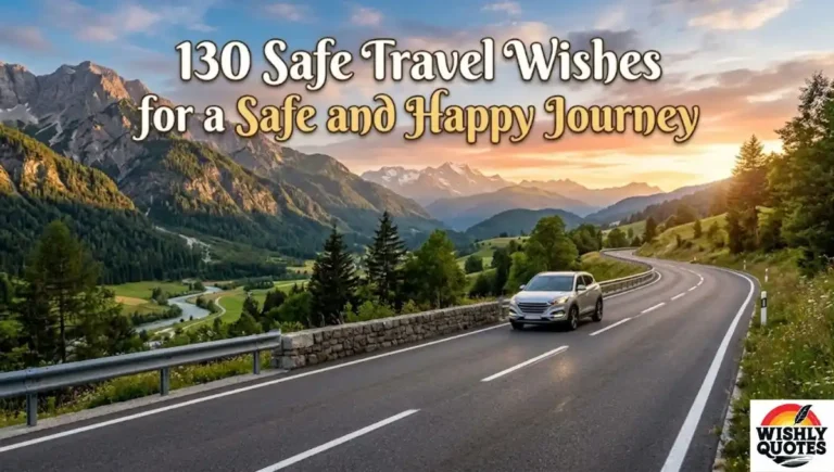 130 Safe Travel Wishes for a Safe and Happy Journey