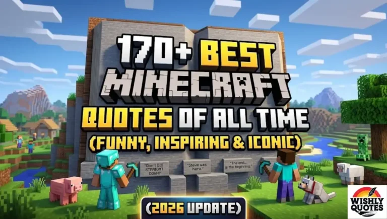 170+ Best Minecraft Quotes of All Time (Funny, Inspiring & Iconic) (2026)