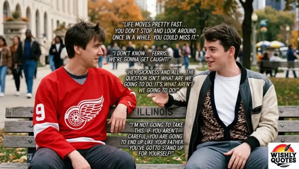 Ferris Bueller and Cameron Back-and-Forth Quotes