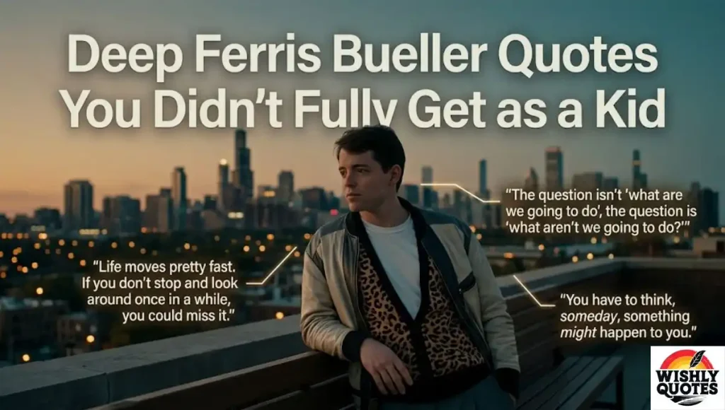 Deep Ferris Bueller Quotes You Didn't Fully Get as a Kid